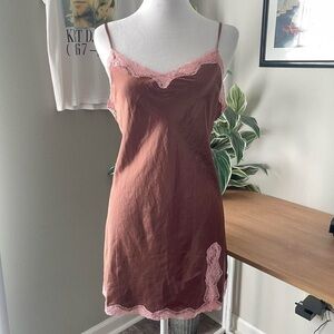 Victoria’s Secret slip lace silk